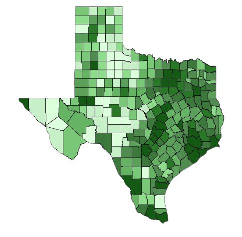 Texas Population Data