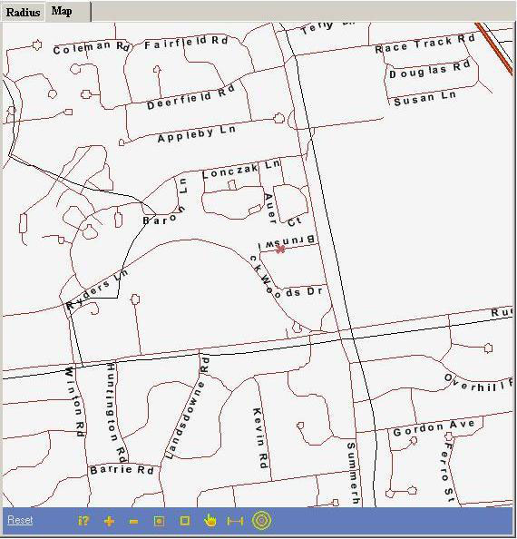 Site report map